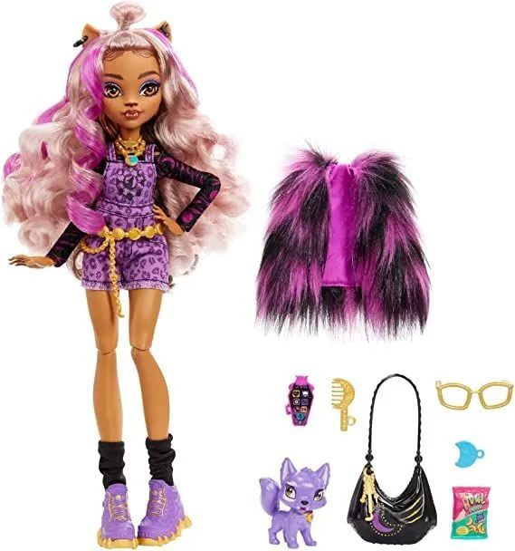 Monster High Клодин Вульф - куклы серии 13 желаний Вечеринка