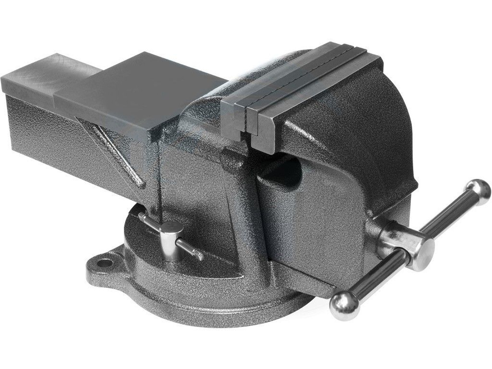 Тиски слесарные поворотные ТСЧ-200 мм усиленные 36кг GraverDV JFZ-200 ...