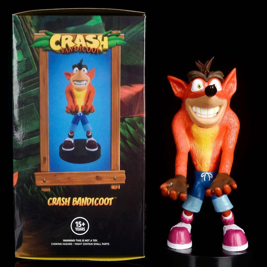 Держатель мобильного телефона Crash Bandicoot /модель/Бесплатно 2 кабеля  для передачи данных