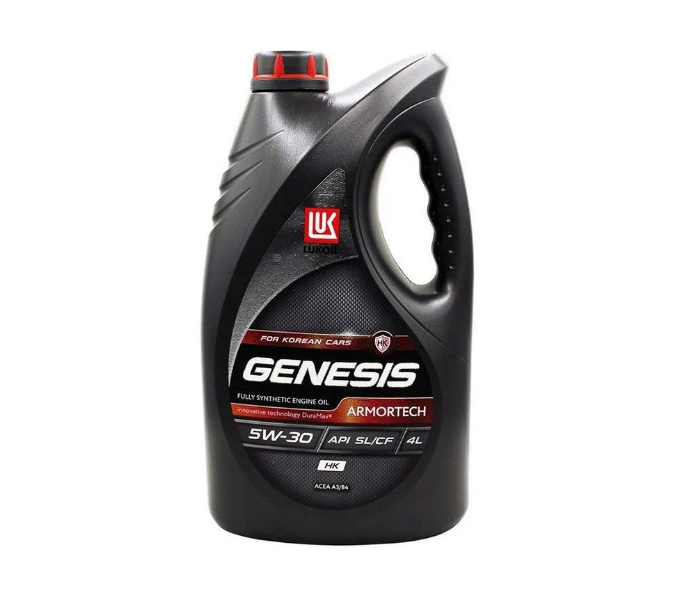 ЛУКОЙЛ (LUKOIL) genesis armortech hk 5W-30 Масло моторное, Синтетическое, 4  л