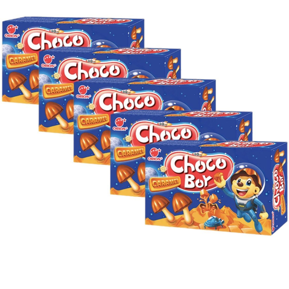 ORION Choco Boy Карамель, 45 г х 5 шт #1