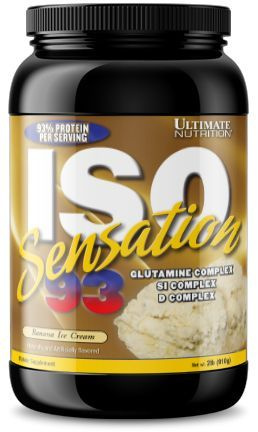 Протеин Ultimate Nutrition ISO Sensation 2 lbs - Banana - купить с ...