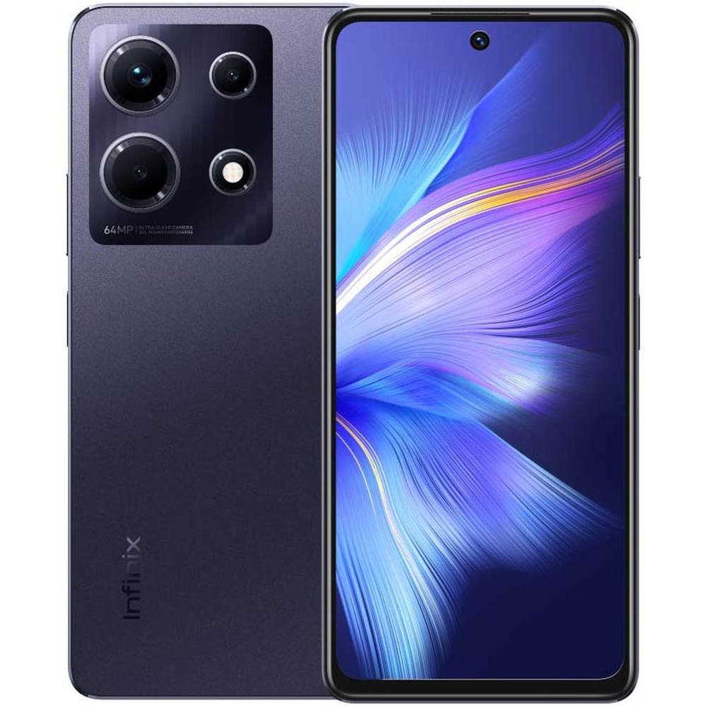 Смартфон Infinix NOTE 30 8/256GB Black - купить по выгодной цене в  интернет-магазине OZON (1463782885)