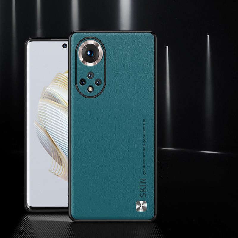 Простой и стильный кожаный чехол для Honor 50 и Huawei Nova 9 (Хонор 50 ...