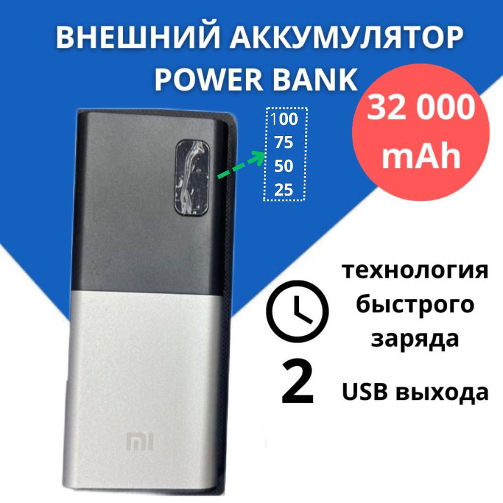 Внешний аккумулятор (Power Bank) Пауэрбанк, НАХОДКА - купить по выгодным  ценам в интернет-магазине OZON (1099050986)