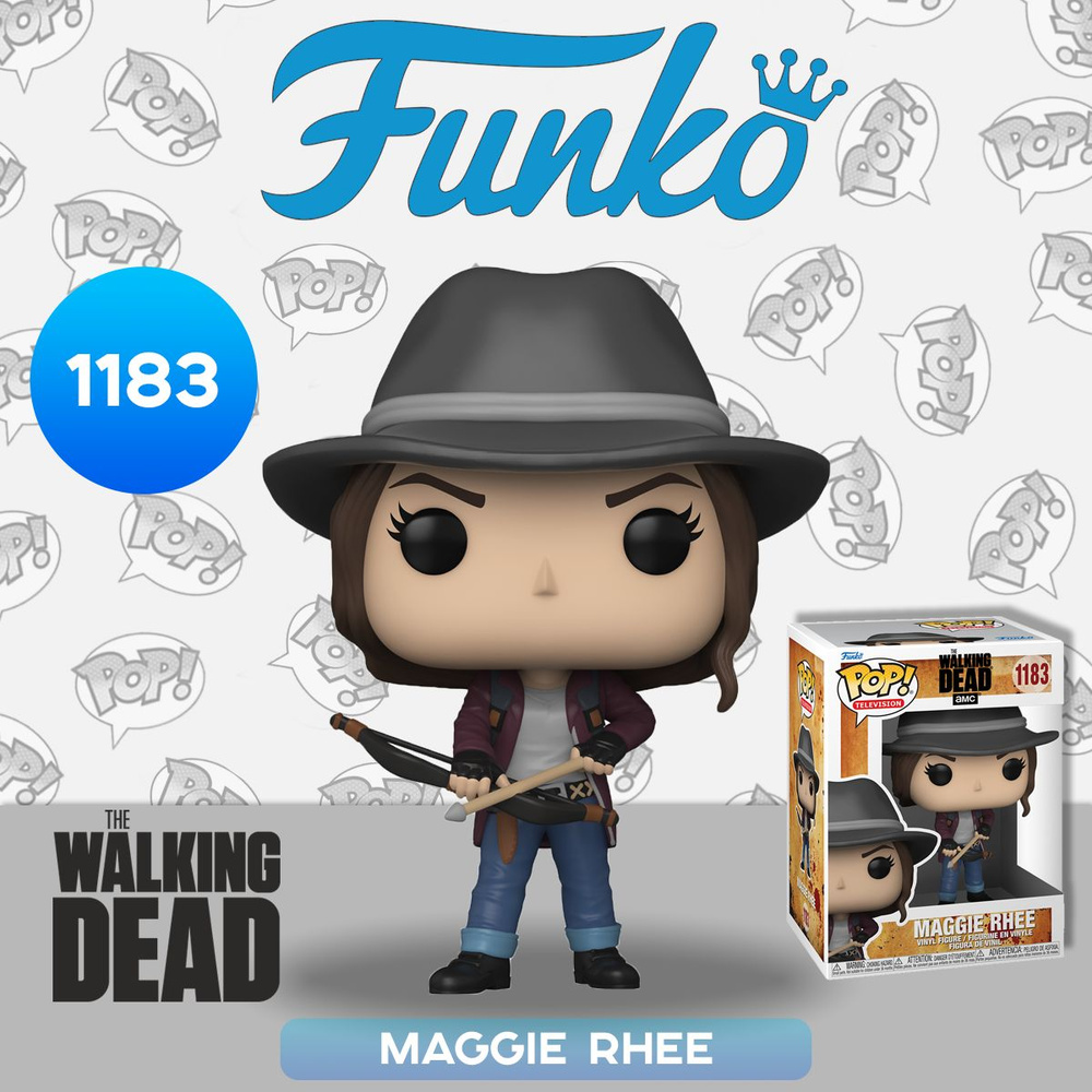  Funko POP TV Walking Dead Maggie Rhee With Bow 1183 57639 
