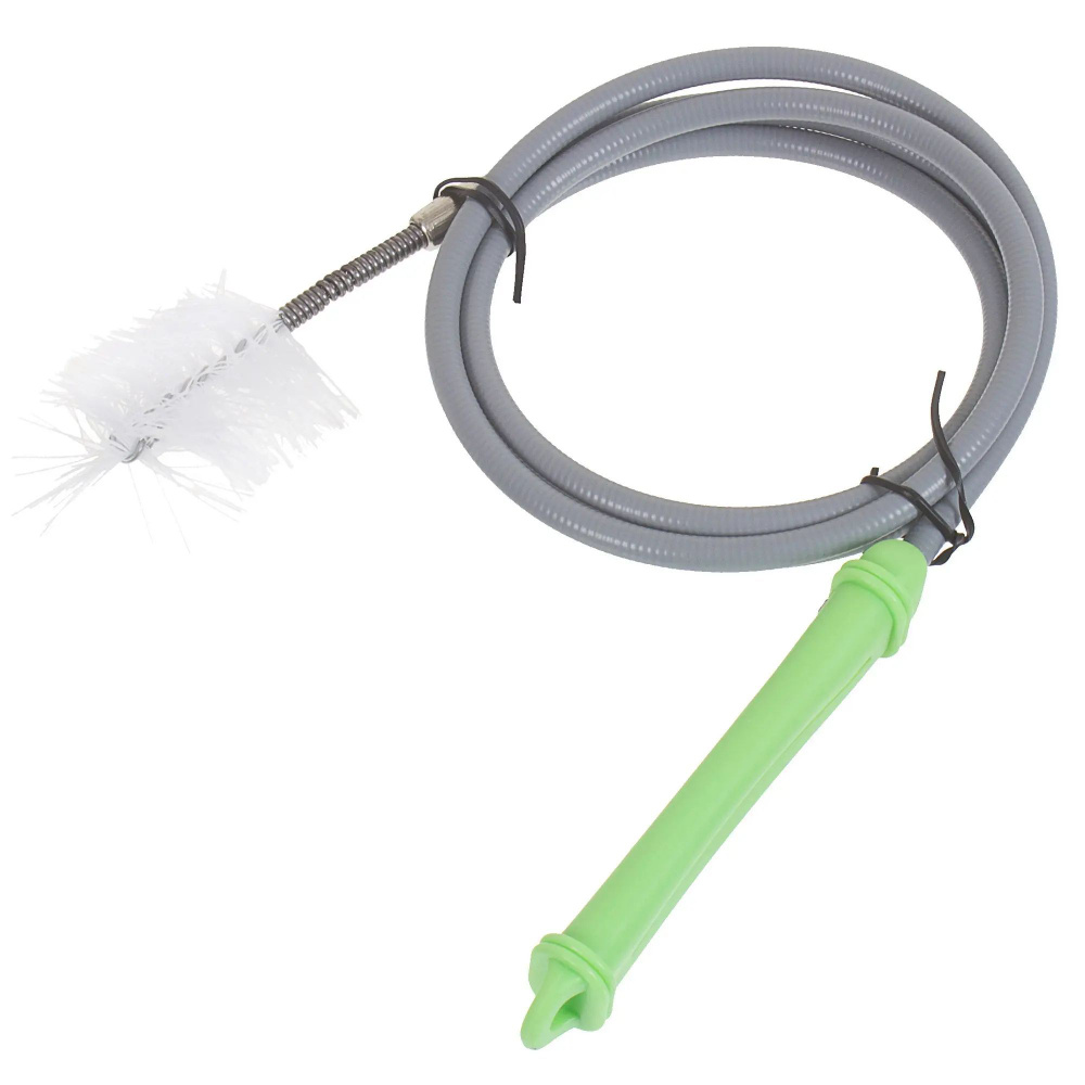 Трос с ершом для прочистки канализационных труб, 1.2 м, легко ...