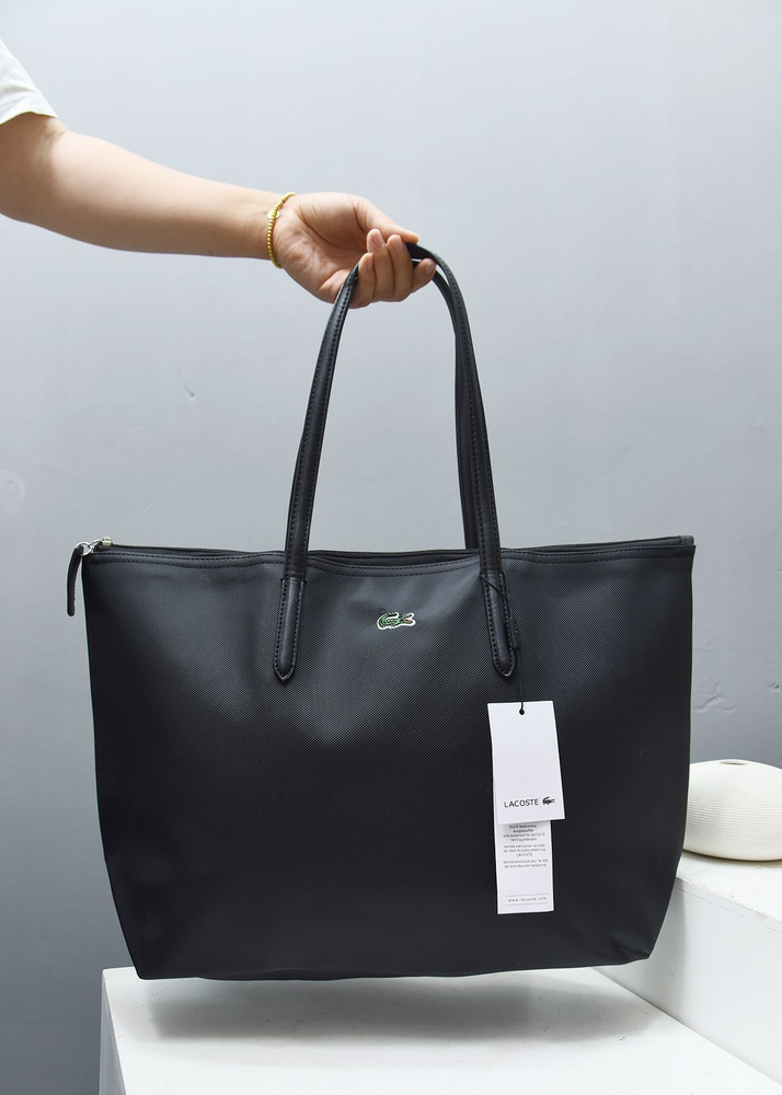 Сумка на плечо тоут Lacoste - купить с доставкой по выгодным ценам в ...
