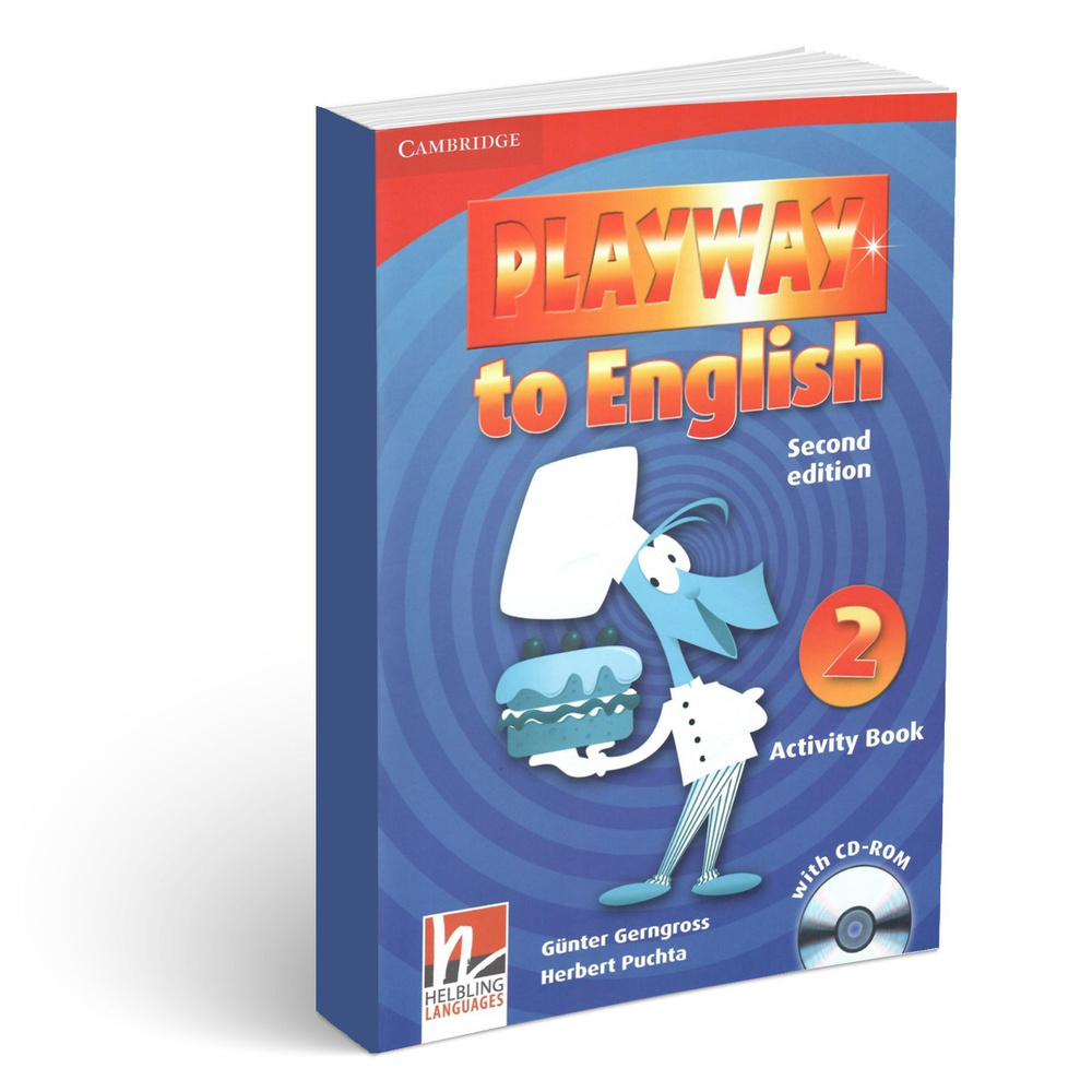 2 Edition Playway to English Level 2 - Actvity Book&CD-Rom/ Учебник  английского языка для детей Playway to English, Второе издание. Уровень 2 - Рабочая  тетрадь с CD-Rom | Puchta Herbert - купить