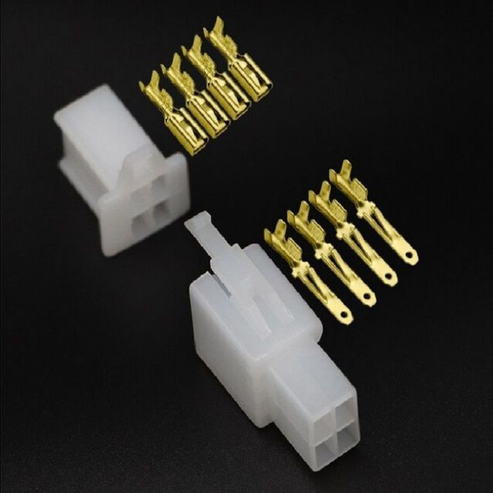 Разъем электрический 4х контактный (4 pin), 15153, арт 15154 - купить в ...