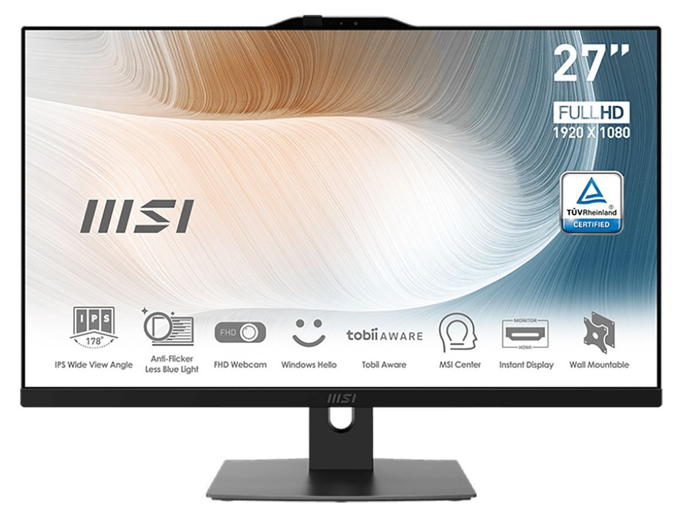 MSI 27" Моноблок AIO MSI Modern AM272P 1M-679XRU Черный 9S6-AF8231-679 (Intel Core 7 150U, RAM 16 ГБ, #1