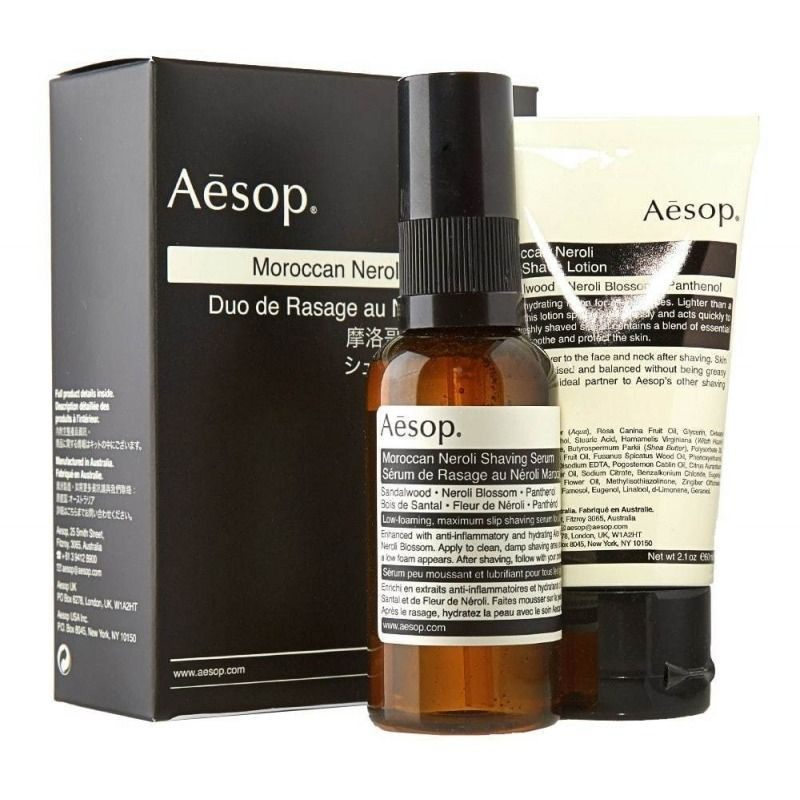 AESOP Moroccan Neroli Shaving Duet - набор средств для бритья