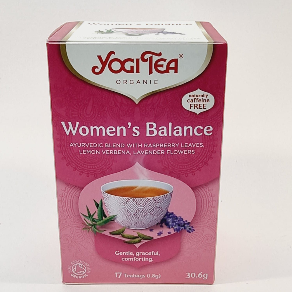 Чай Yogi Tea "Women's Balance" аюрведическая смесь "Женский баланс" 17 пакетиков 30.6 г (из Финляндии) #1