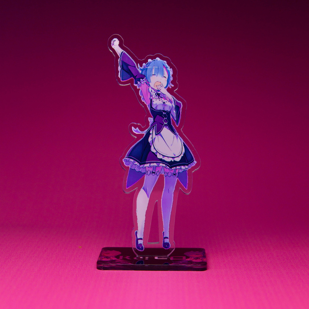 Фигурка Аниме Рем Ре Зеро Акриловый стенд - купить с доставкой по ...