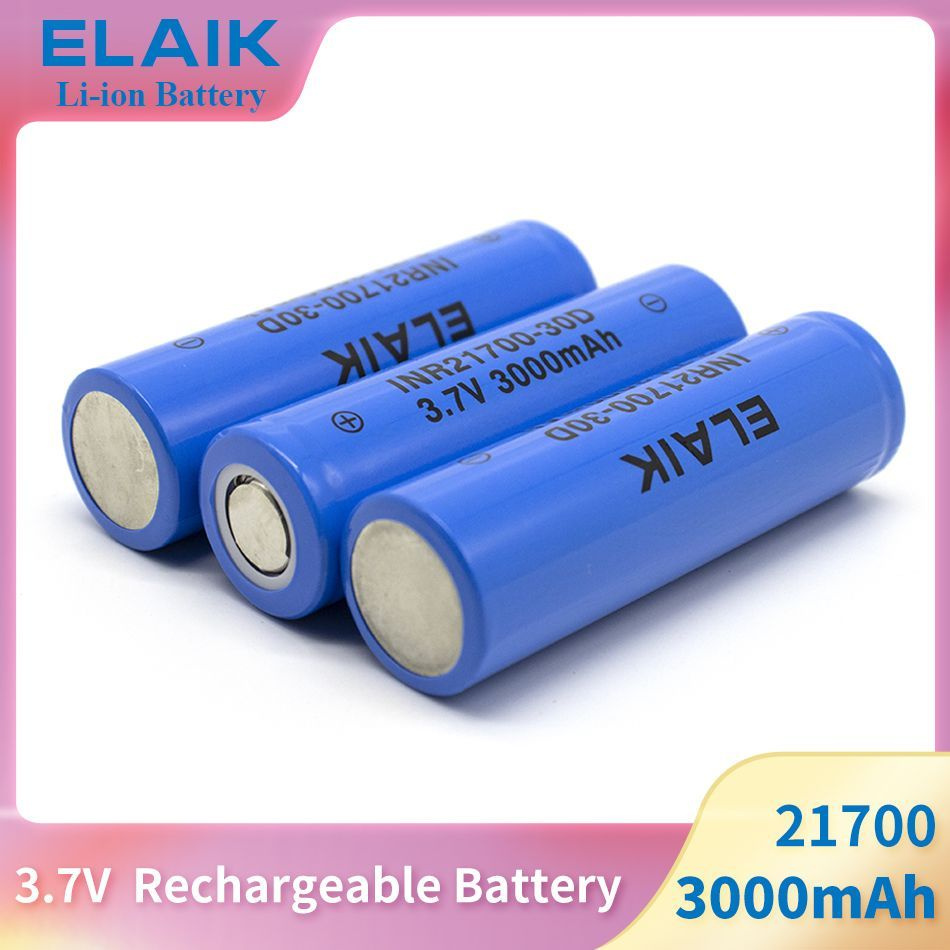 Аккумулятор высокотоковый 21700 INR21700 3000 мАч мом Li-ion 3,7 В ...
