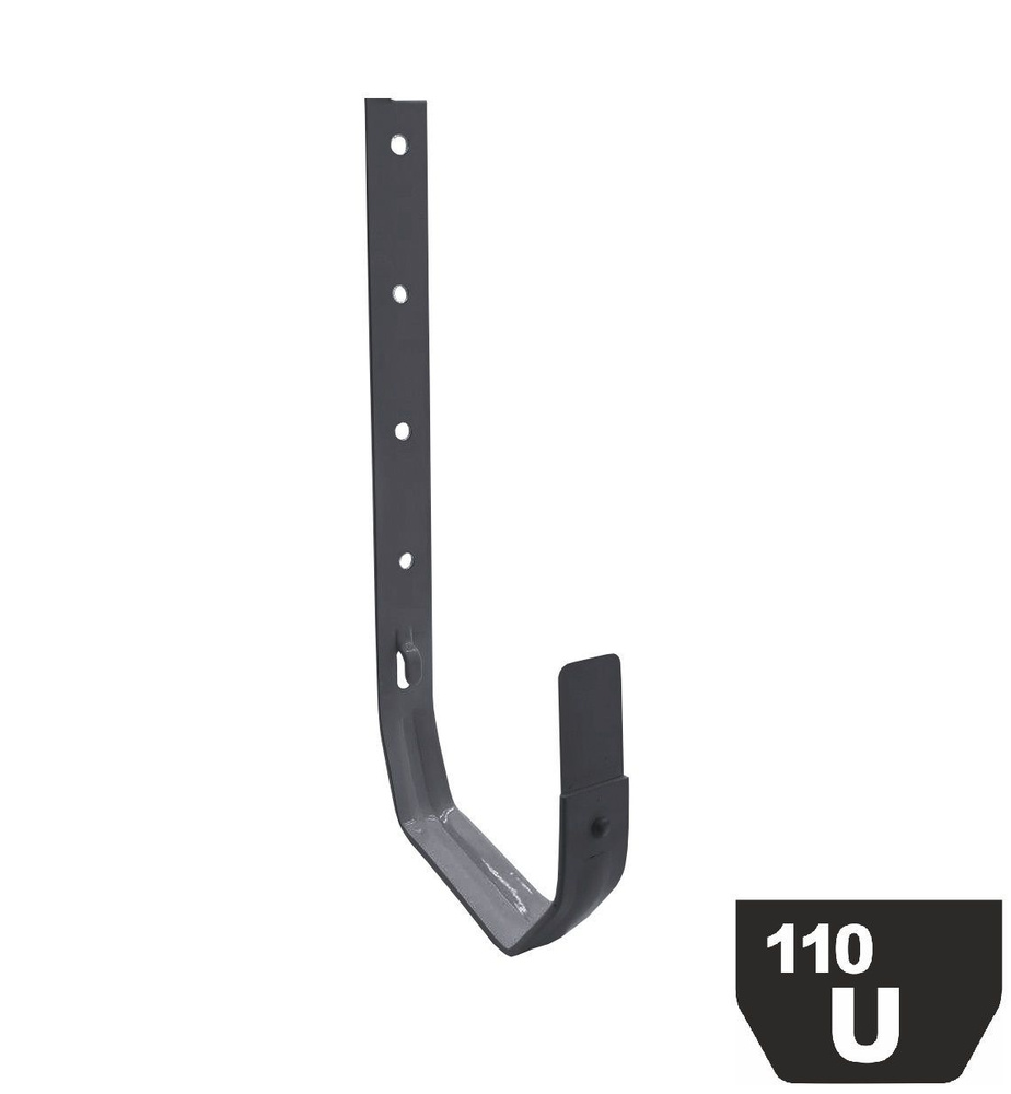 Кронштейн желоба U110/67 UBSG металлический, серый #1