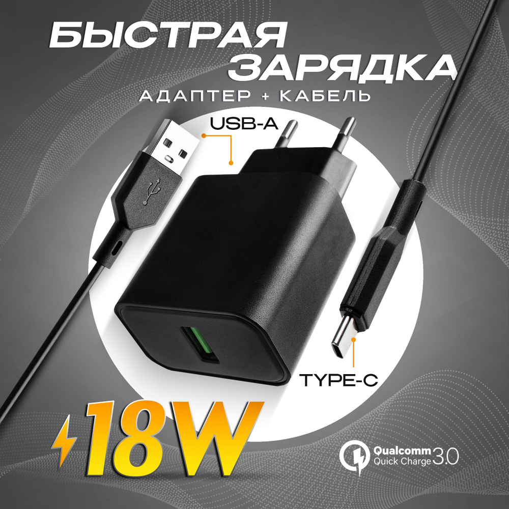 Сетевое зарядное устройство BOROFONE Зарядное устройство_1, 18 Вт, USB 2.0  Type-A, Quick Charge 3.0 - купить по выгодной цене в интернет-магазине OZON  (1118745349)