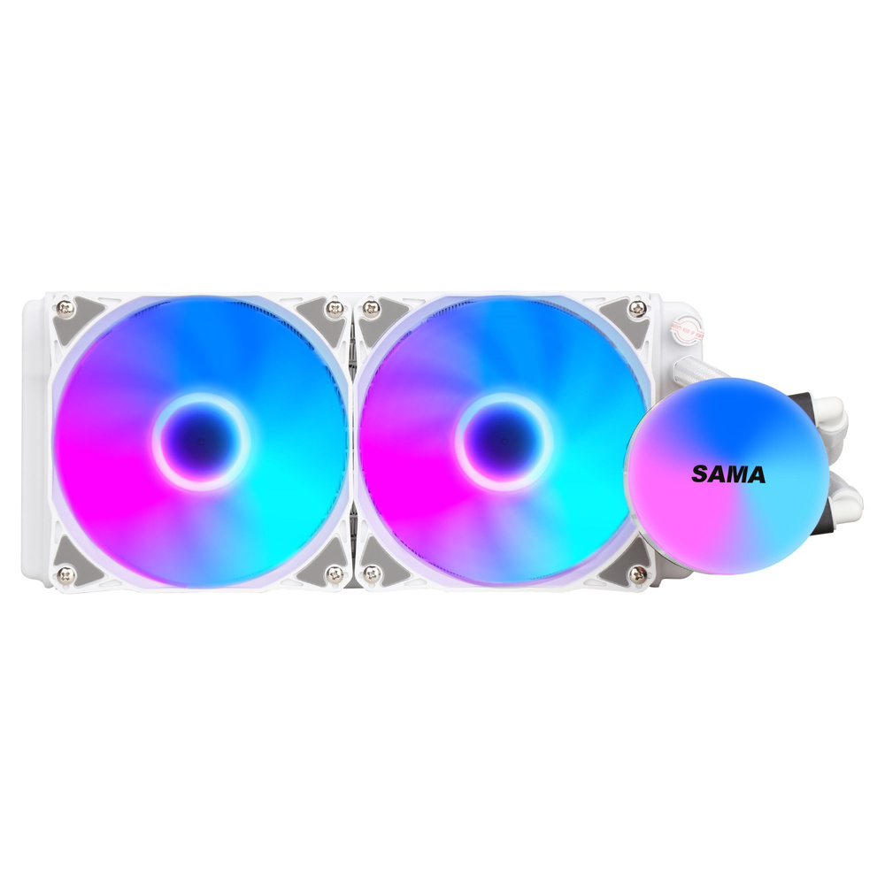 Система водяного охлаждения SAMA CPU liquid Cooler SI240 white - купить ...