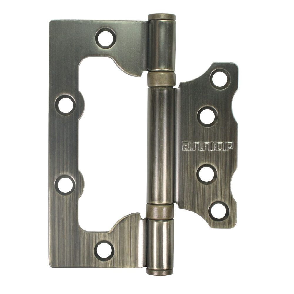 Петли дверные бабочка накладные без врезки 2 шт АЛЛЮР 100х75 2BB BL 2 ...