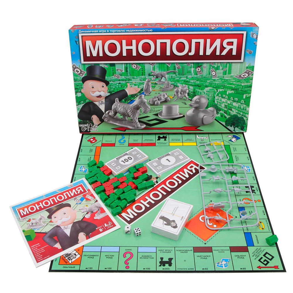 Игра настольная Монополия Мегаполис MONOPOLY F - Monopoly