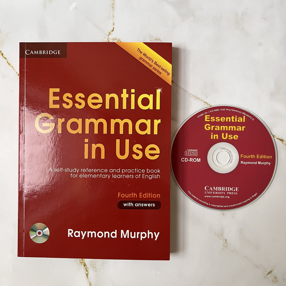 Murphy Essential Grammar in Use 4th edition A5 (Учебник + CD/DVD) Мерфи ...