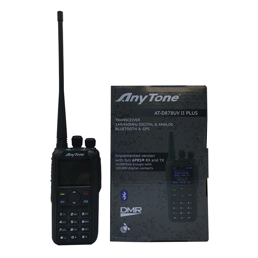 Рация AnyTone AT-D878UV II Plus (GPS + Bluetooch)