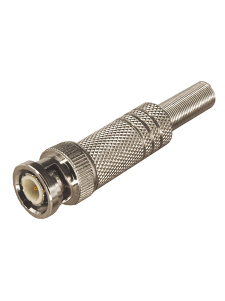 Разъем BNC штекер под винт с пружиной металл REXANT - купить с ...