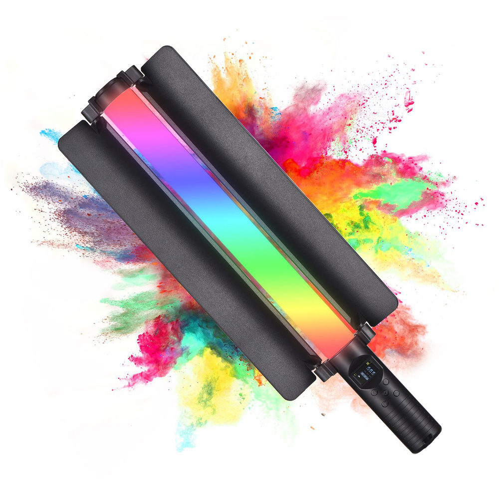 Портативная светодиодная трубка RGB для фотосъемки Световая палочка ...