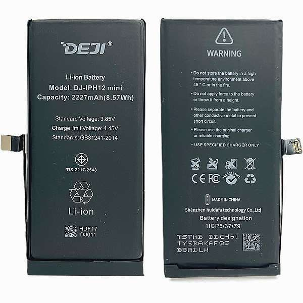 Аккумулятор DEJI для Apple iPhone 12 mini 2227mAh #1