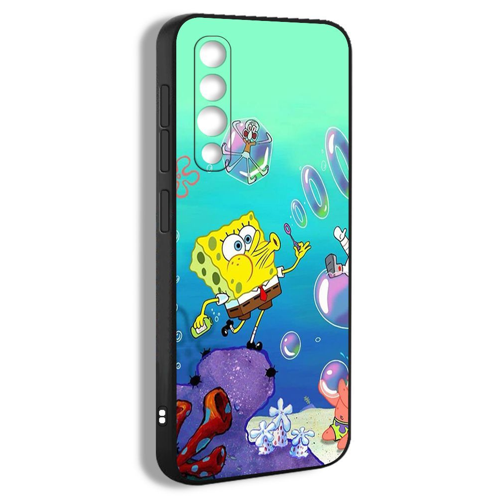 чехол для смартфона Подходит для Samsung Galaxy A50S Губка Боб квадратные  штаны SpongeBob EDX68 - купить с доставкой по выгодным ценам в  интернет-магазине OZON (1177797662)