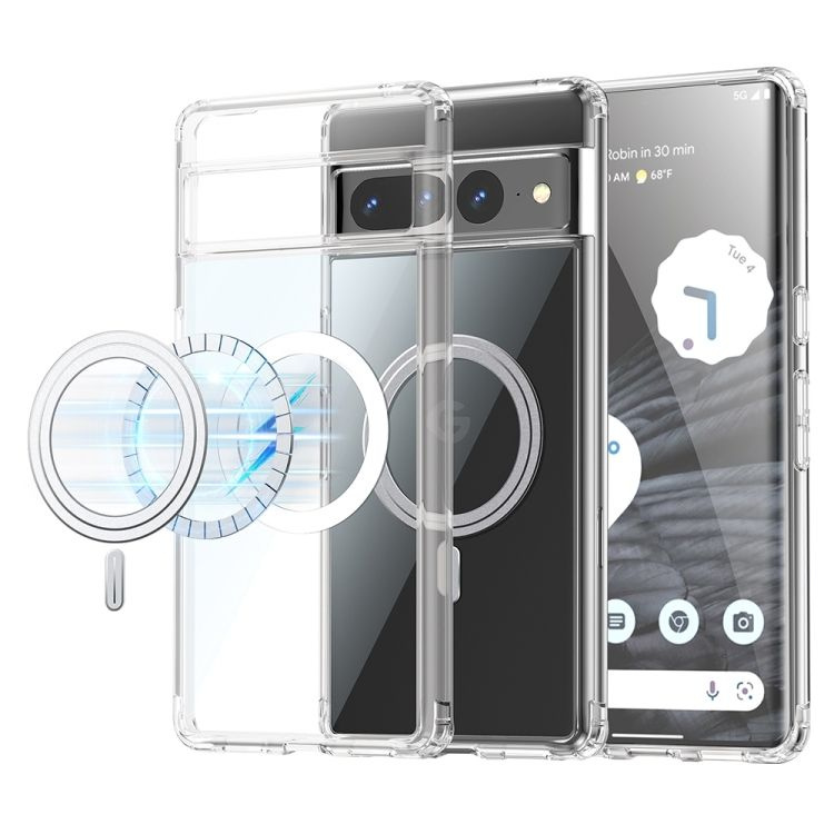 Google Pixel 8 Pro Transparent Mosted Magsafe Phone Case