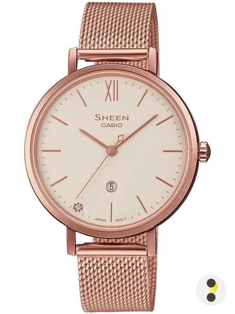 Женские часы Casio Sheen SHE-4539CGM-4A - купить с доставкой по ...