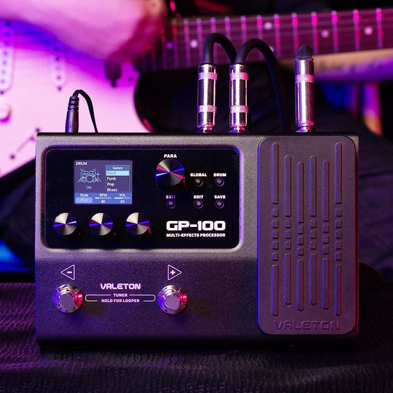 VALETON GP-100 Гитарный напольный процессор эффектов - купить с ...