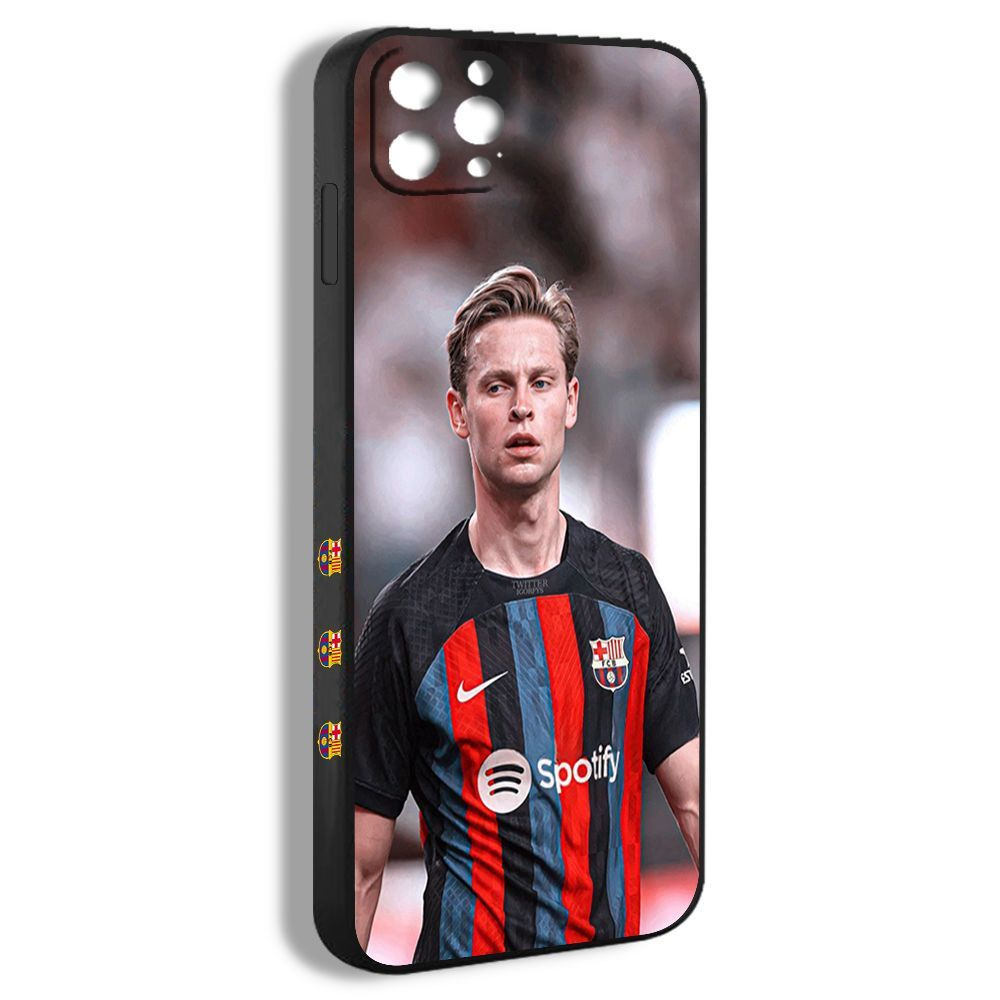 чехол для смартфона Подходит для iPhone 12 pro Барселона Frenkie de Jong  TMT32 - купить с доставкой по выгодным ценам в интернет-магазине OZON  (1195885899)