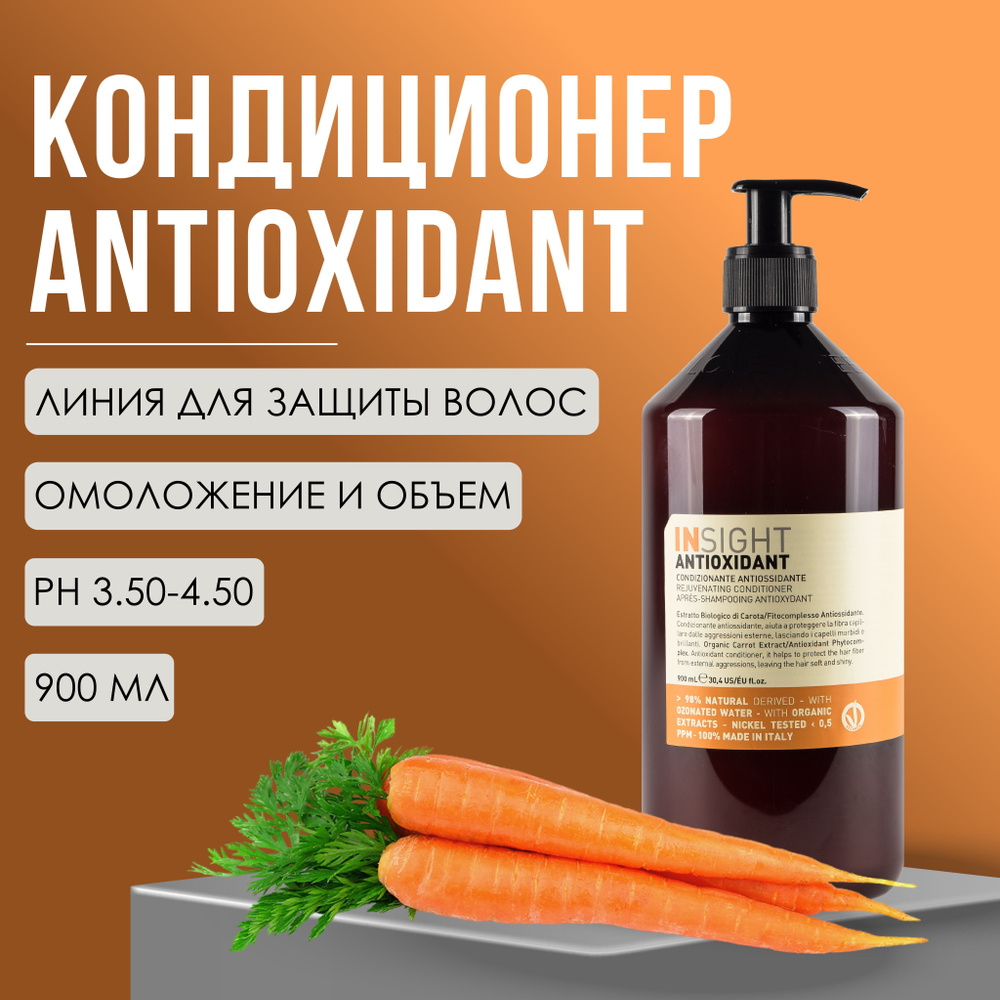 INSIGHT Antioxidant Кондиционер защита для волос, 900 мл #1