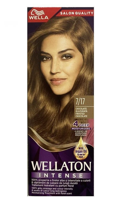 WELLATON Intense Стойкая крем-краска для волос 7/17 Глазированный ...