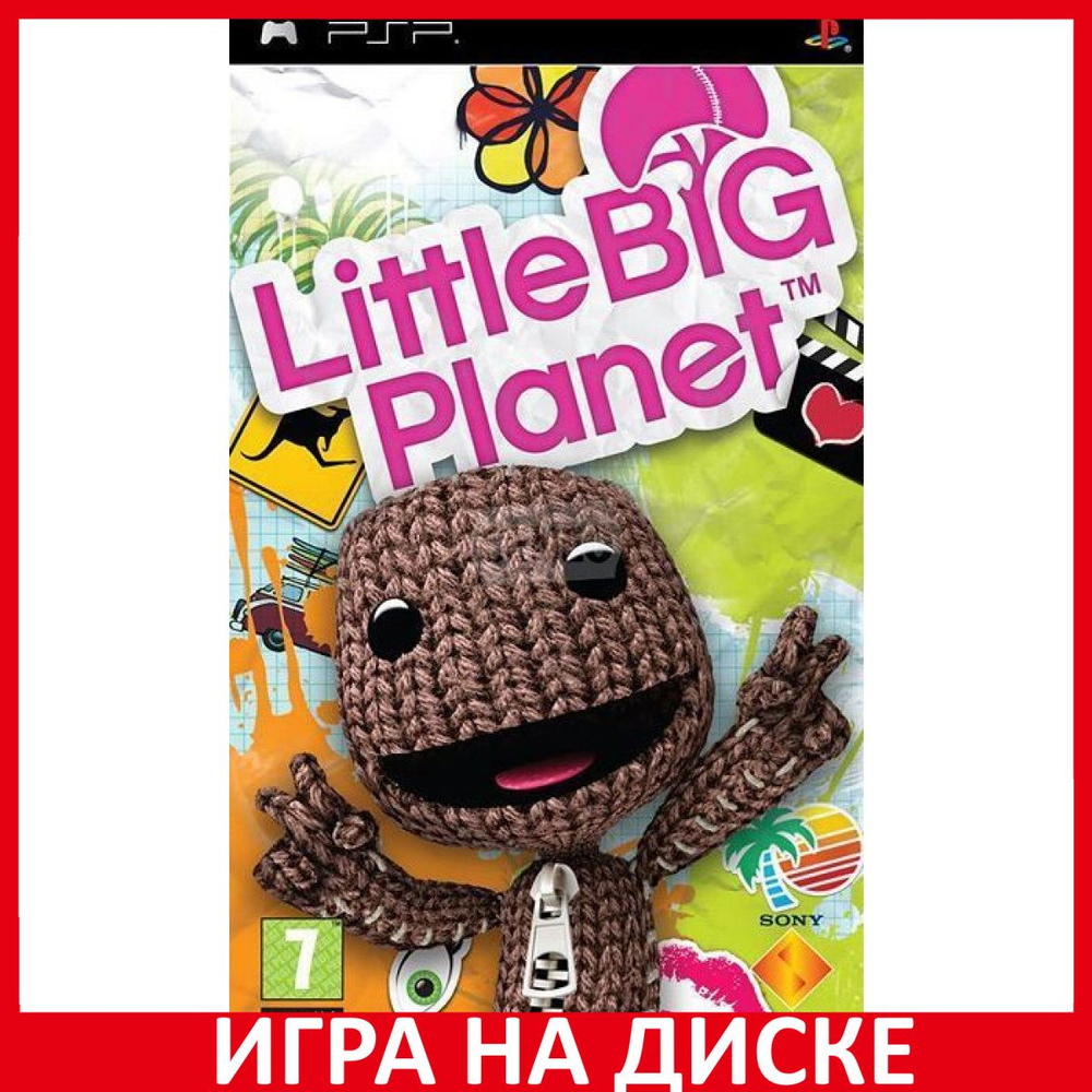 Игра LittleBigPlanet Essentials (PlayStation Portable (PSP), Английская  версия)