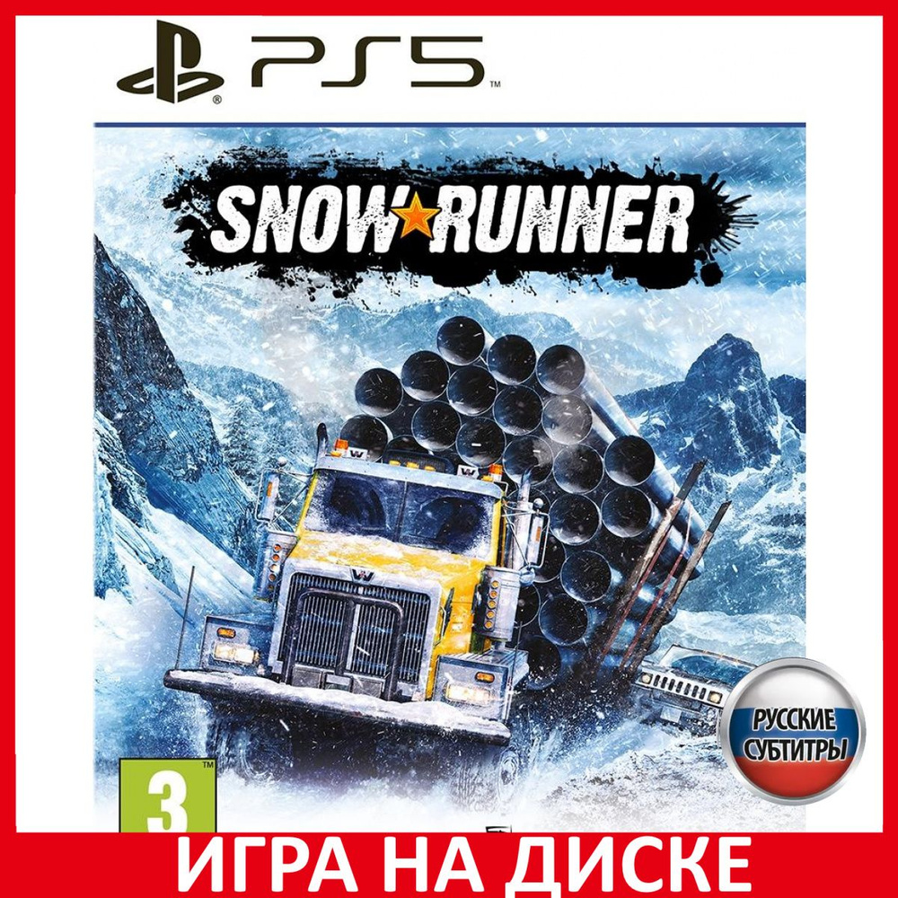 Игра SnowRunner (PlayStation 5, Русские субтитры)