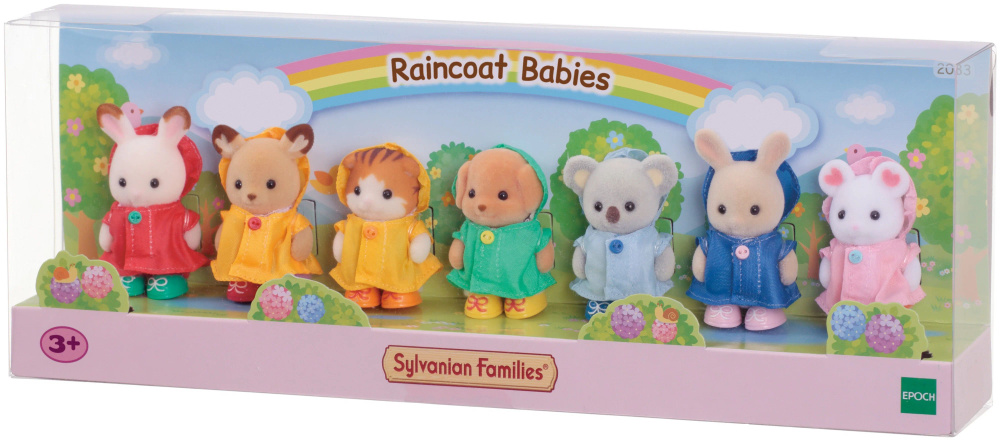 Набор фигурок Sylvanian Families Малыши в дождевиках 2083 - купить с ...