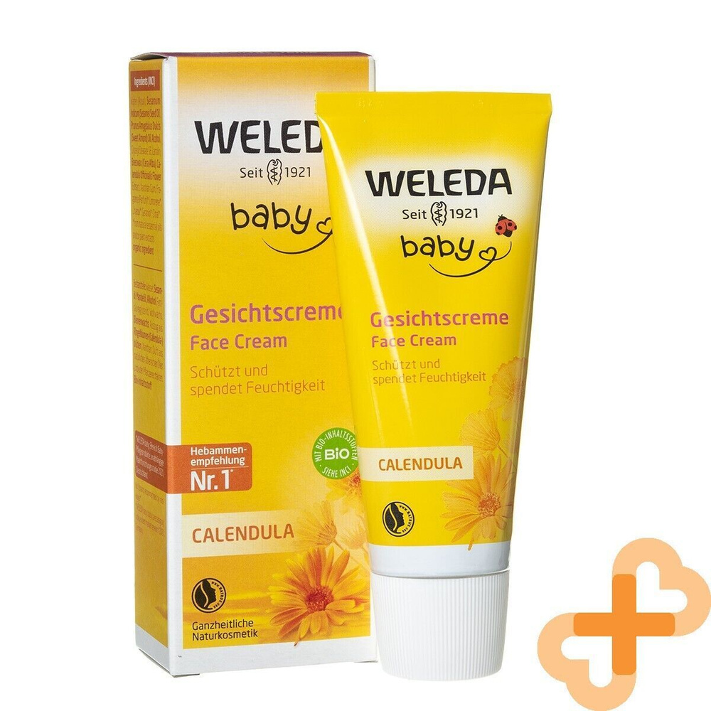 Органический крем для лица Weleda Baby с календулой 50 мл - купить с ...