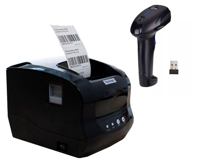 Принтер для чеков Xprinter KIT 365B/1100DW, Монохромный печать, купить ...