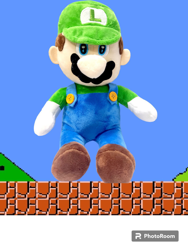 Мягкая игрушка Луиджи "Super Mario" 29 см купить на OZON по низкой цене ...