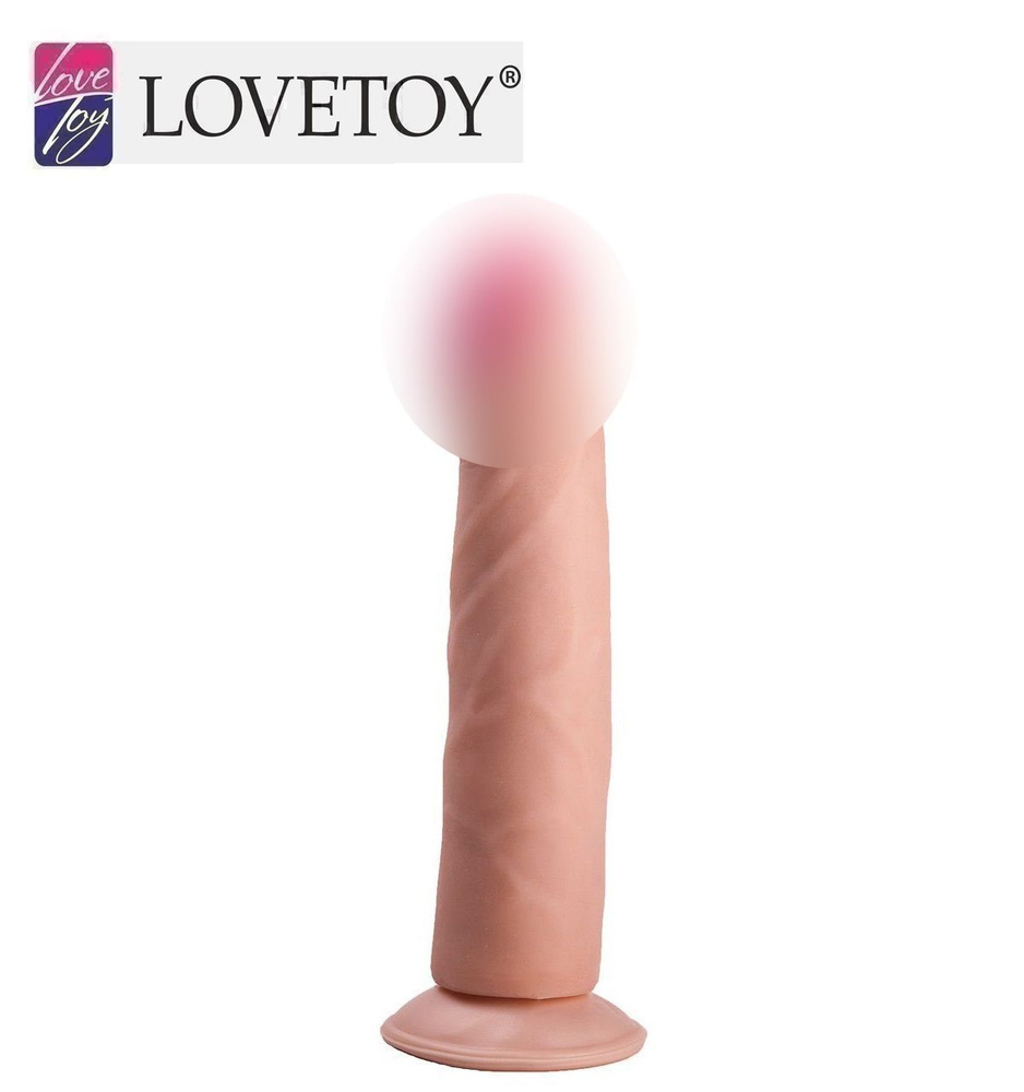 LOVETOY Фаллоимитатор неоскин в ламинате №185 (21 см х 4.4 см) #1