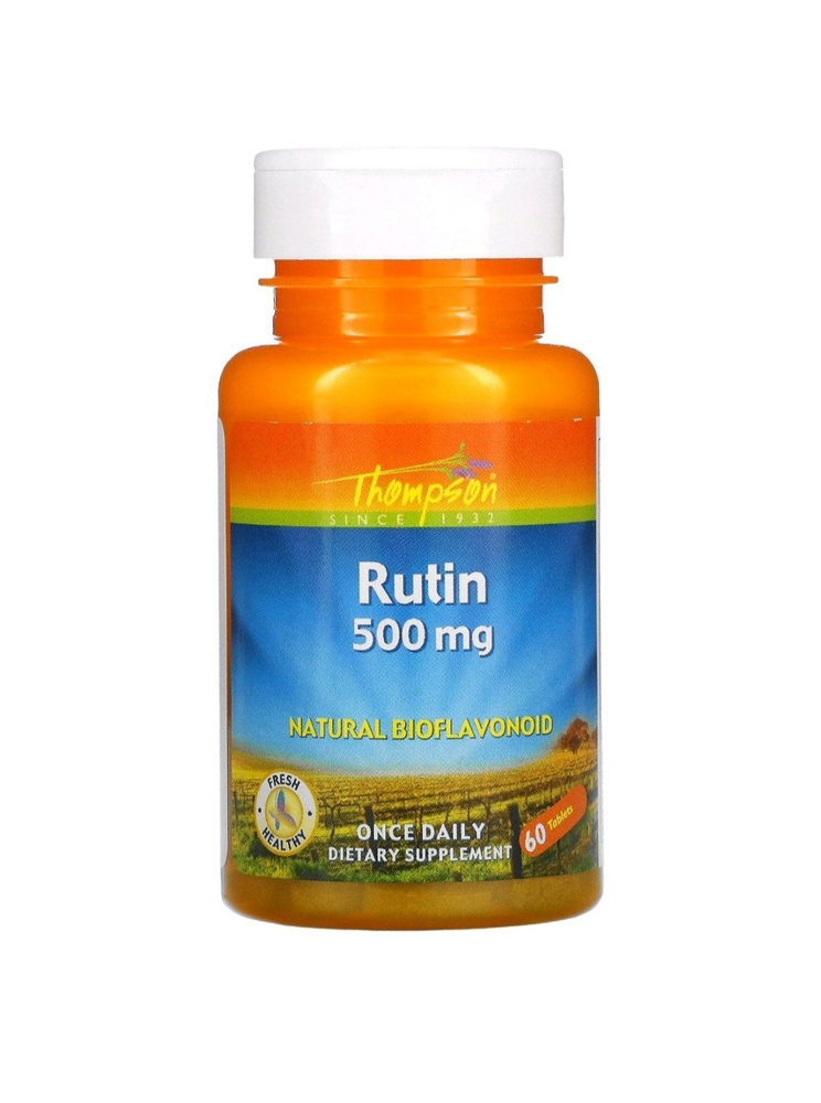 Рутин Томпсон, Rutin Thompson, 500 мг, 60 таблеток - купить с доставкой ...