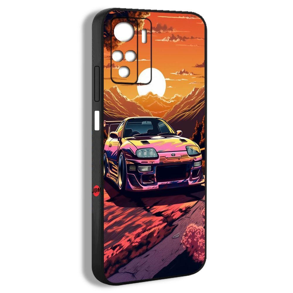 чехол для смартфона Подходит для Xiaomi Redmi Note 10s JDM Toyota Supra MK4  Искусство Аниме Эстетика IWA06 - купить с доставкой по выгодным ценам в  интернет-магазине OZON (1250401744)