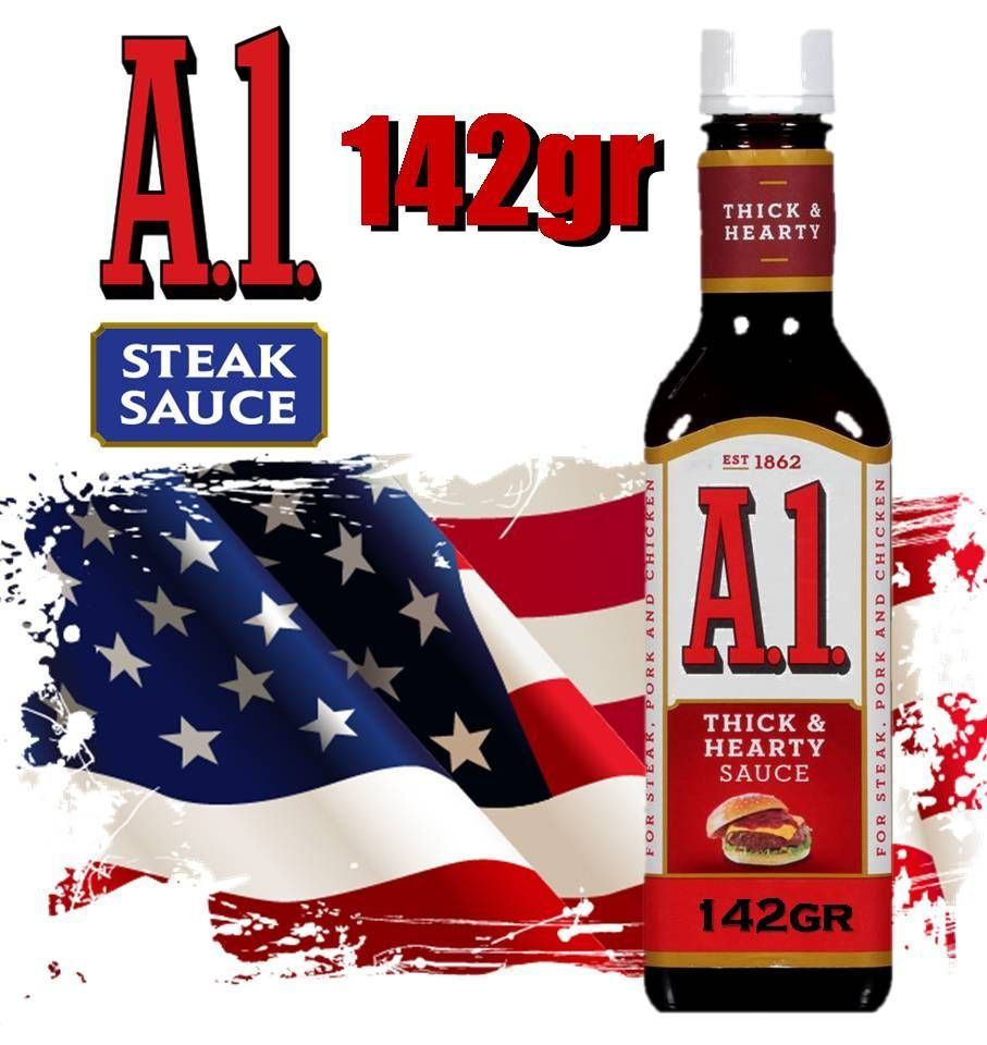 А.1. BBQ №1 142г Соус для стейка Barbeque Thick & Hearty steak sauce ...