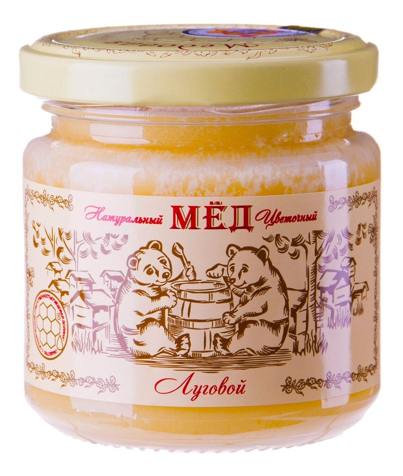 Мед Медовая Долина Луговой натуральный 250г х3шт - купить с доставкой ...