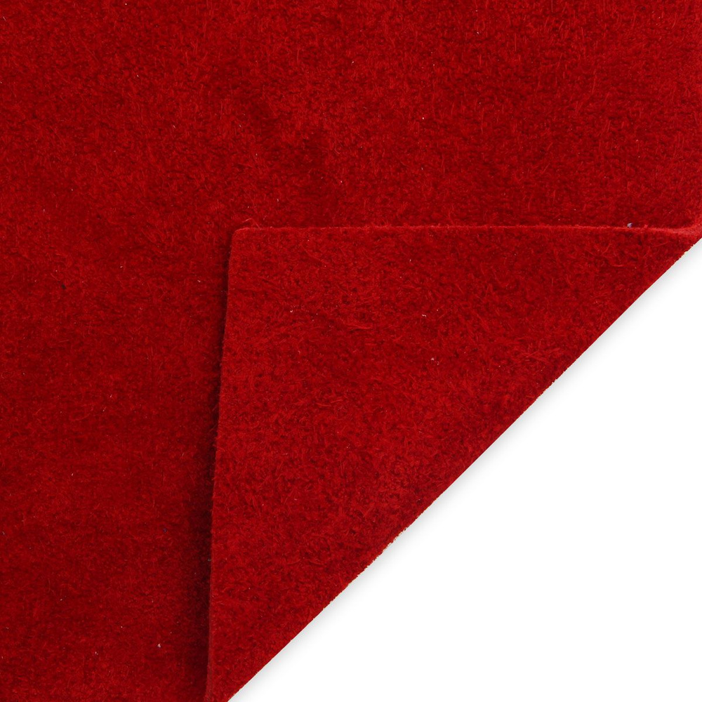 Замша натуральная в листах для шитья и рукоделия, А5, 21*14.8 см, цвет красный, Галерея  #1
