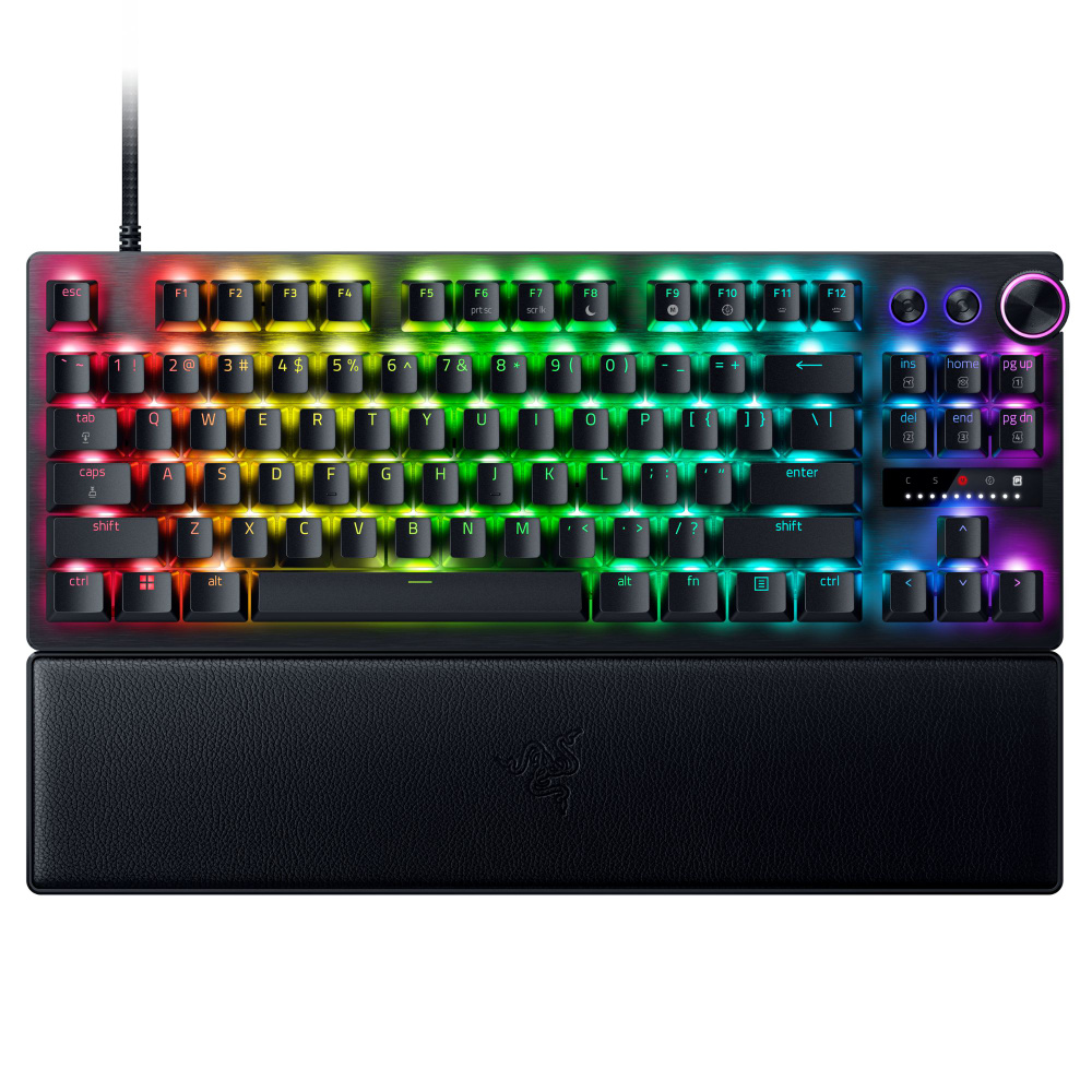 Оптико-механическая клавиатура Razer Huntsman V3 Pro Tenkeyless купить по  низкой цене: отзывы, фото, характеристики в интернет-магазине Ozon  (1261332452)