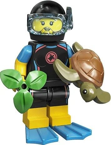 LEGO Minifigures Series 20 71027 12 Sea Rescue col20 12 OZON 1264340189